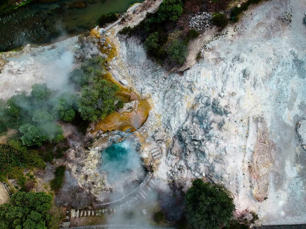 Terra Nostra thermal pool in Furnas, Sao Miguel
