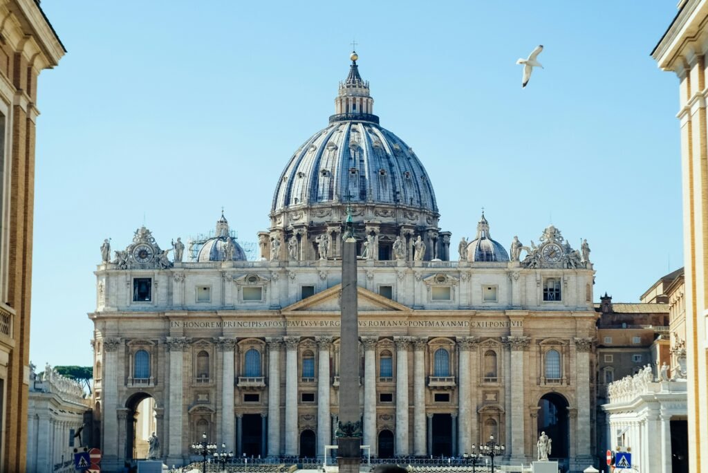 St Peter's Basilica in Vatican City, Rome