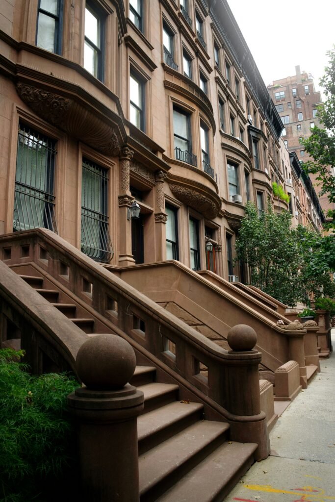 Quiet New York City street scene showing the city beyond the main tourist route
